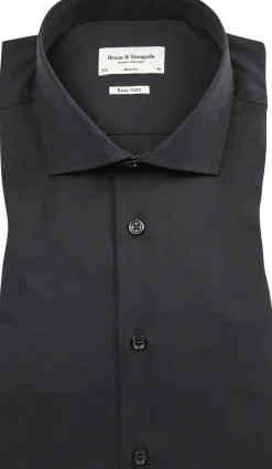 Bruun & Stengade BS Miles Slim Fit Shirt Sort New