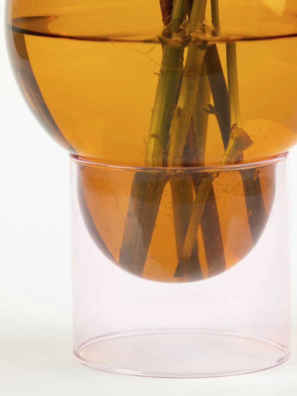 Studio About BUBBLE TUBE, LARGE, AMBER/ROSE, 90270A
