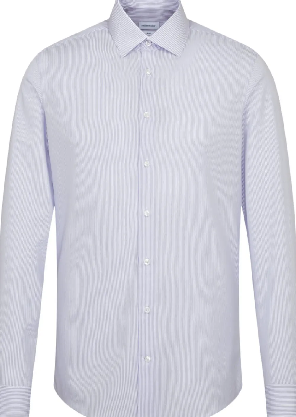 Business Shirt Slim Long sleeve Kent-Collar Stripes>Seidensticker Best