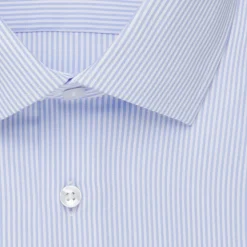Business Shirt Slim Long sleeve Kent-Collar Stripes><noscript><img width=