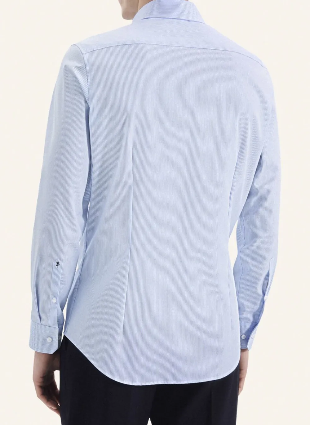 Business Shirt Slim Long sleeve Kent-Collar Stripes>Seidensticker Best