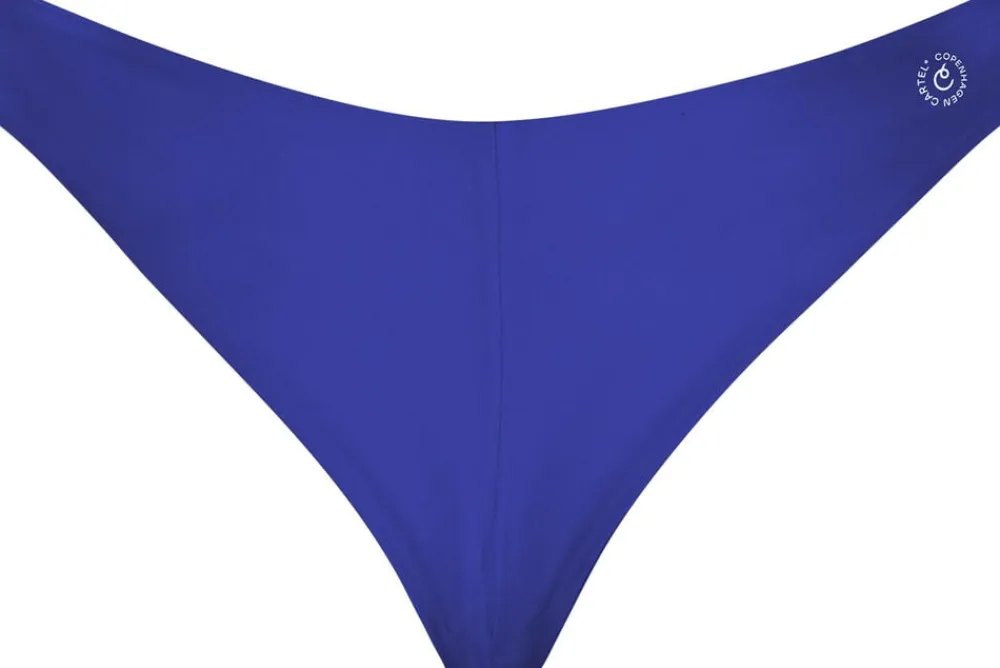 Cartel Copenhagen Canggu V-formet bikini underdel - Cartel blue Best