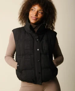 Dame Cartel Copenhagen Cartel x Align by Blume puffer vest - Nero