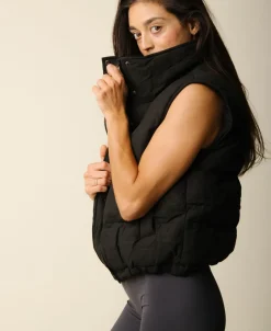Dame Cartel Copenhagen Cartel x Align by Blume puffer vest - Nero