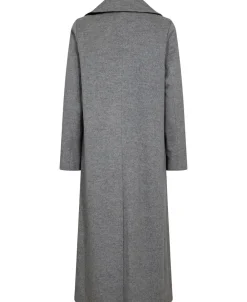 Cashmere Coat W - Clareta Long>Sand Clearance