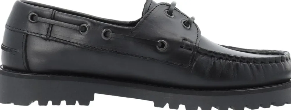 Dame Cashott CASLENA Boat Shoe Pull Up Leather