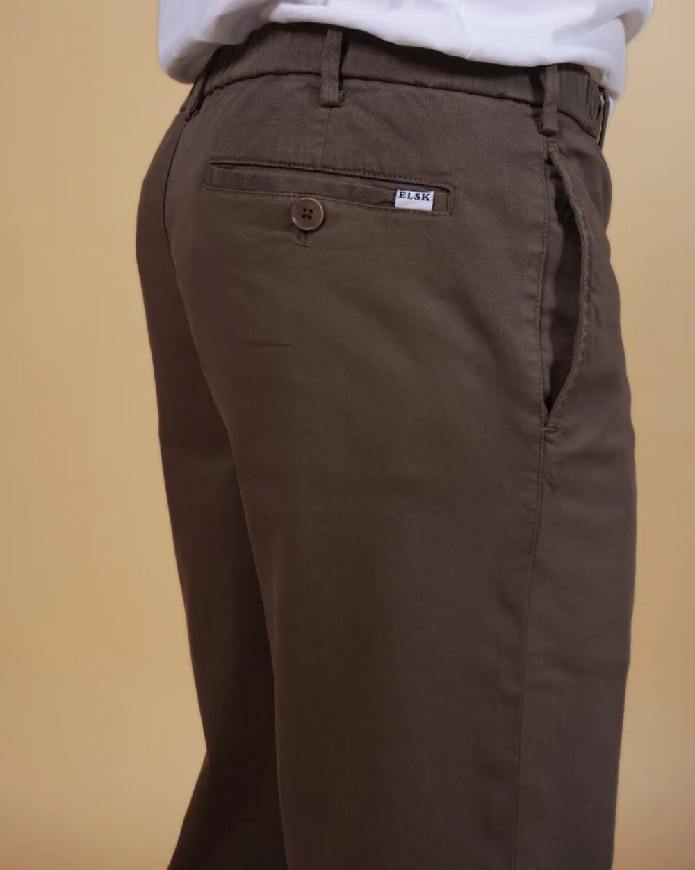ELSK CASUAL MEN'S PANTS 304 earth New