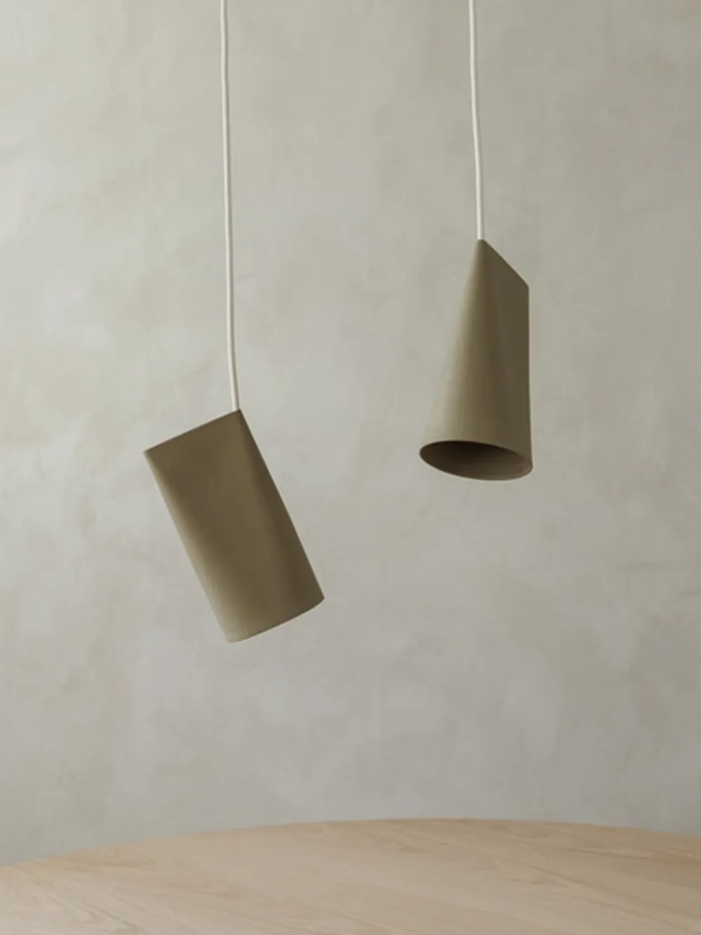 Moebe Ceramic Pendant, Narrow Terracotta Online