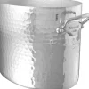 Champagnekøler oval 26 x 20 cm Hamret Aluminium>Mauviel Outlet