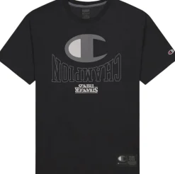 X Stranger Things Logo T-shirt>Champion Discount