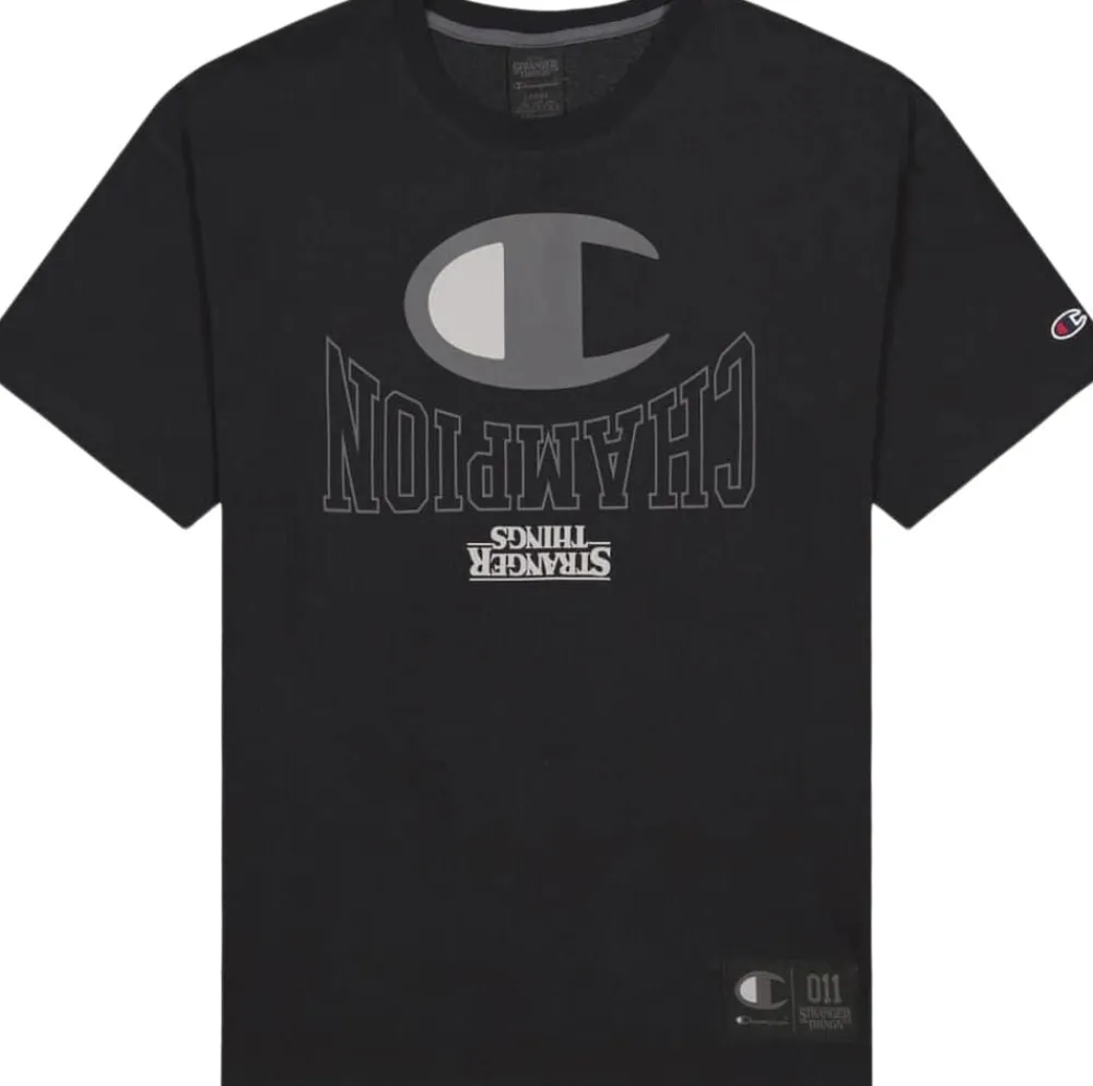 X Stranger Things Logo T-shirt>Champion Discount