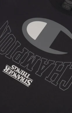 X Stranger Things Logo T-shirt><noscript><img width=
