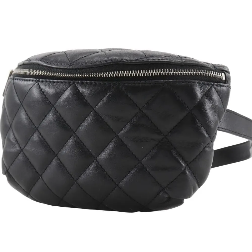 Chanel Vintage Chanel Belt Bag Black Clearance