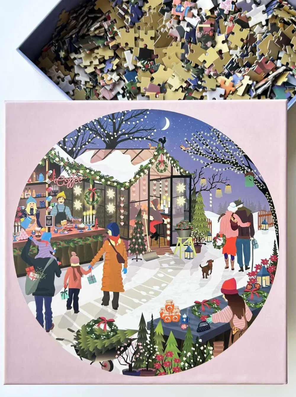 CHRISTMAS MARKET - puslespil med 1000 brikker>ViSSEVASSE Hot