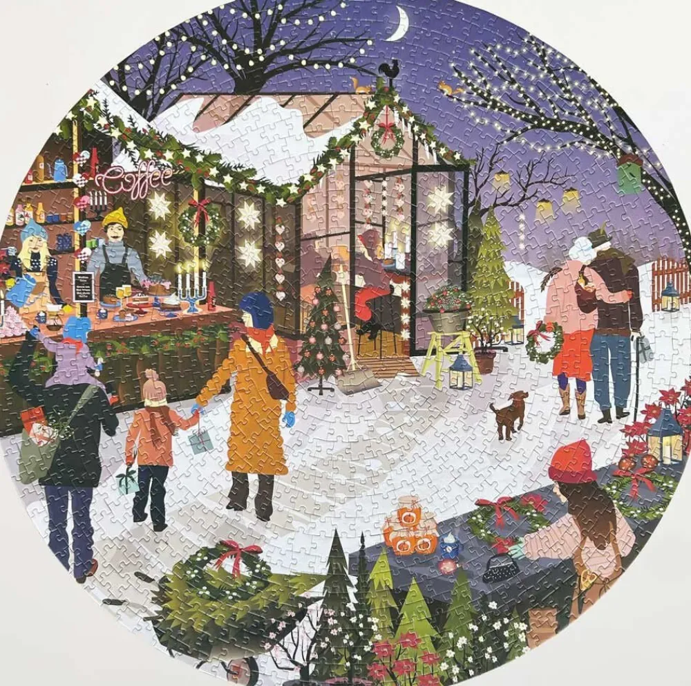 CHRISTMAS MARKET - puslespil med 1000 brikker>ViSSEVASSE Hot