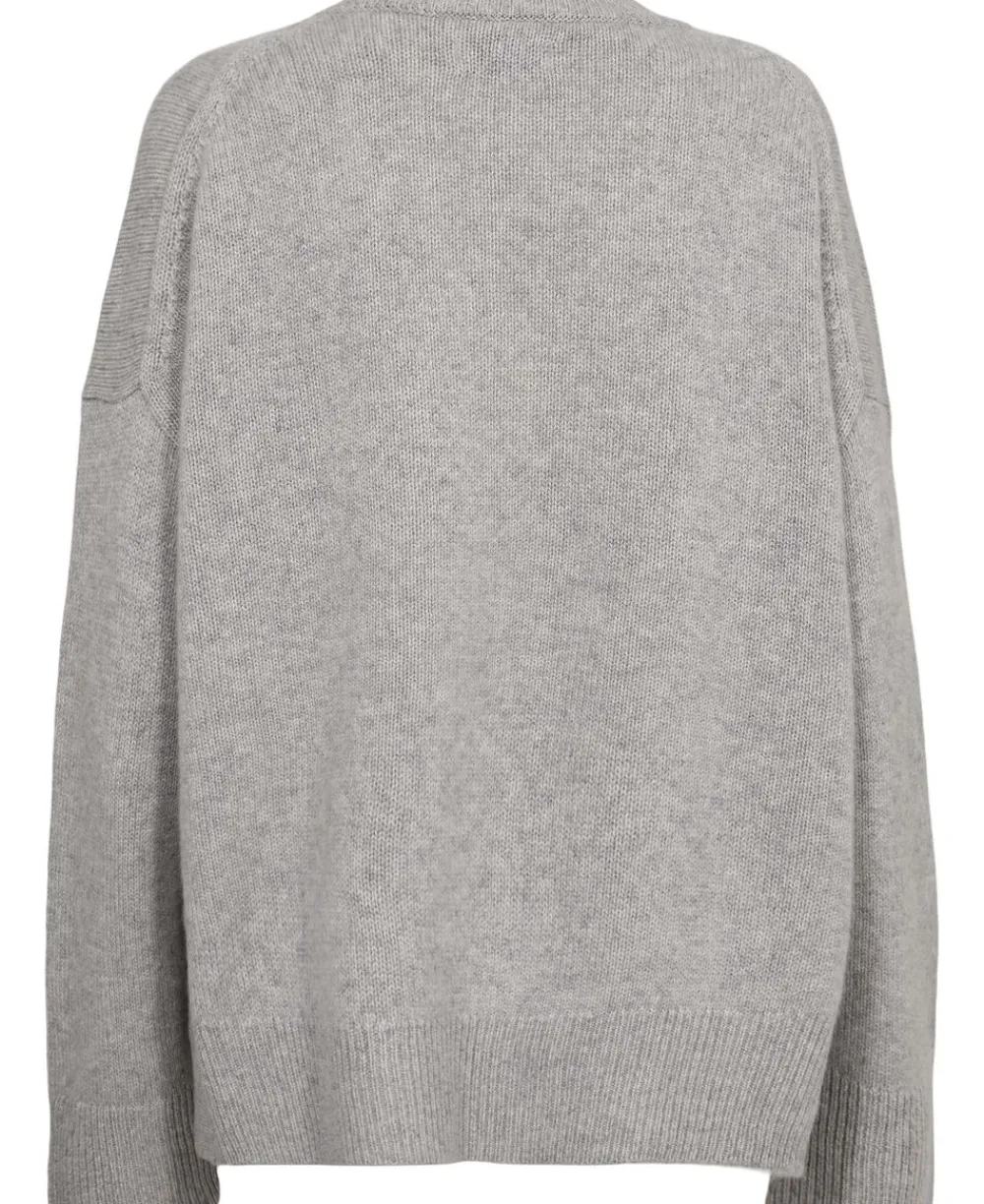 Magasin du Nord Collection Classic 3 - 100% Cashmere Light grey melange Sale