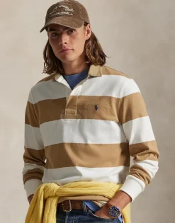 Classic Fit Khaki-Collar Rugby Shirt>Polo Ralph Lauren Clearance