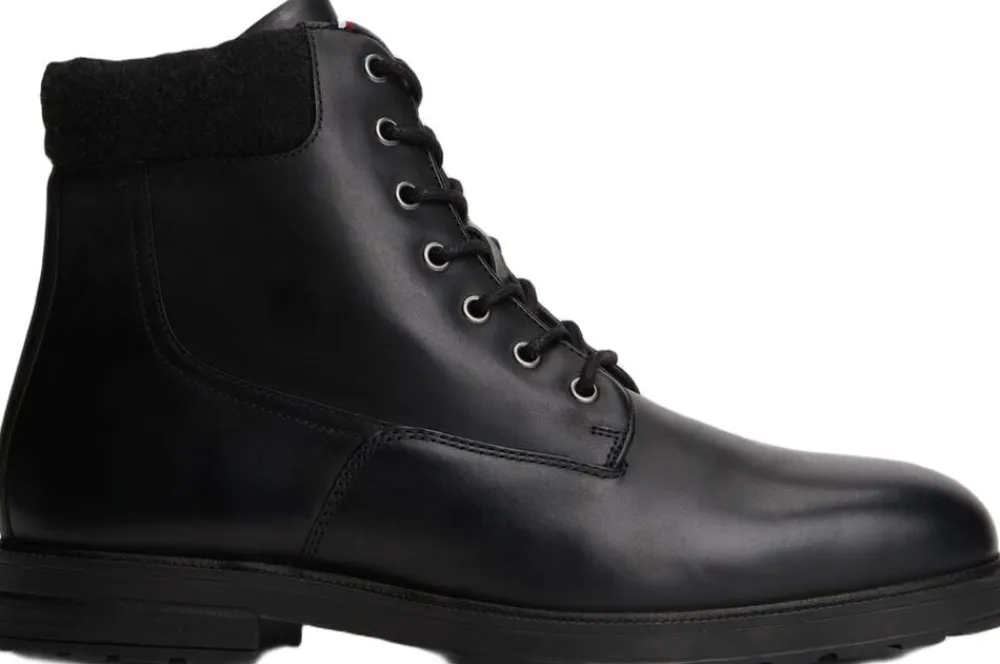 CLEATED HILFIGER W LTH BOOT>Tommy Hilfiger Discount