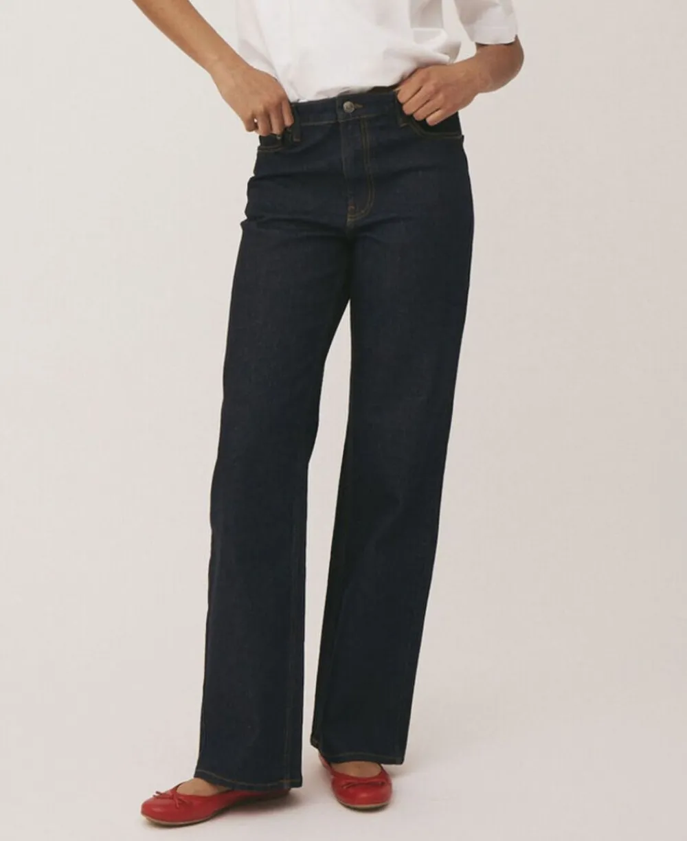 Magasin du Nord Collection Cleo M124 High Dark blue denim Clearance