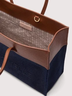 Coccinelle MYRTHA DENIM Blue den/cognac Outlet