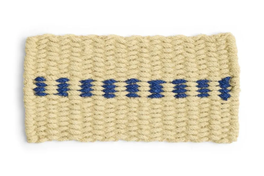 Hay Coco Door Mat-Dot-White and blue Best