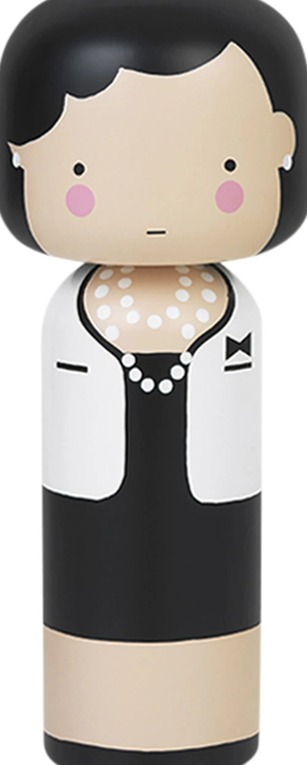 Lucie Kaas COCO håndmalet Kokeshi