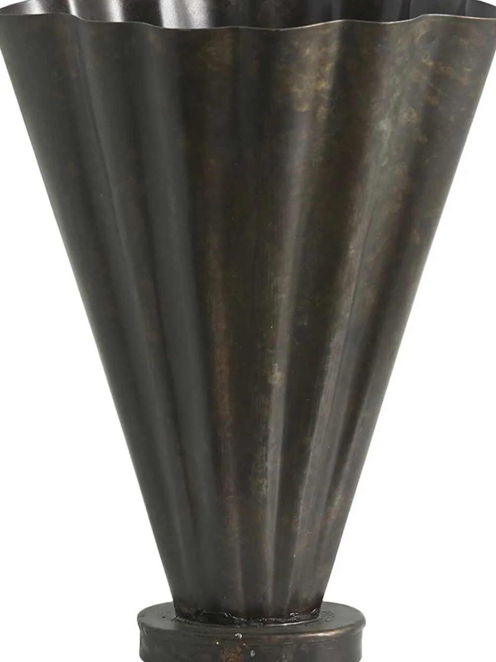 Nordal COLL vase, antique finish - brown Online