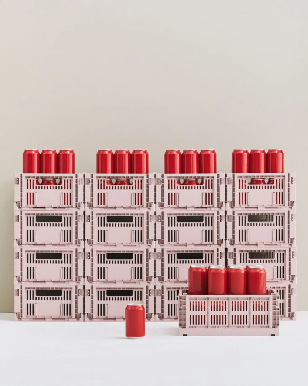 Hay Colour Crate, Medium Blush Outlet