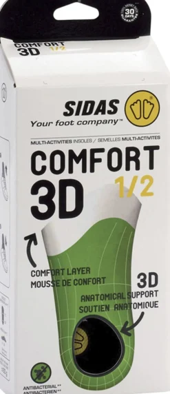 Sidas Comfort 3D ½ såler