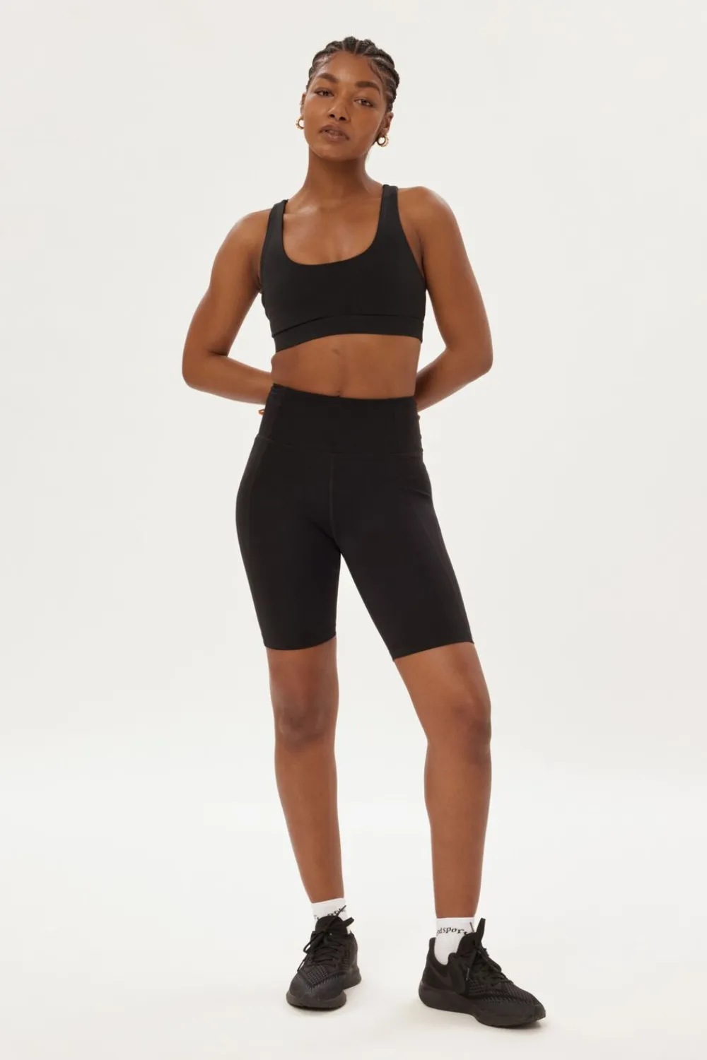 Compressive High-Rise Bike Shorts>Girlfriend Collective