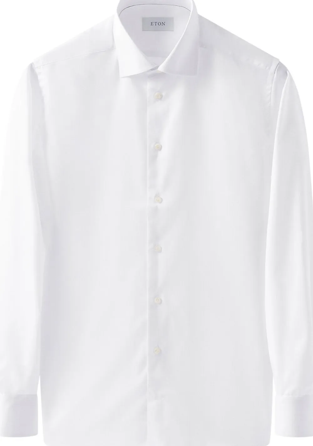 ETON Contemporary Fit White Signature Twill Shirt Hvid Online