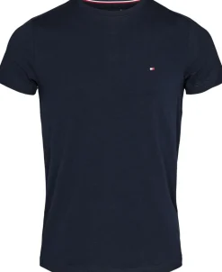 CORE STRETCH SLIM C-NECK TEE>Tommy Hilfiger Outlet