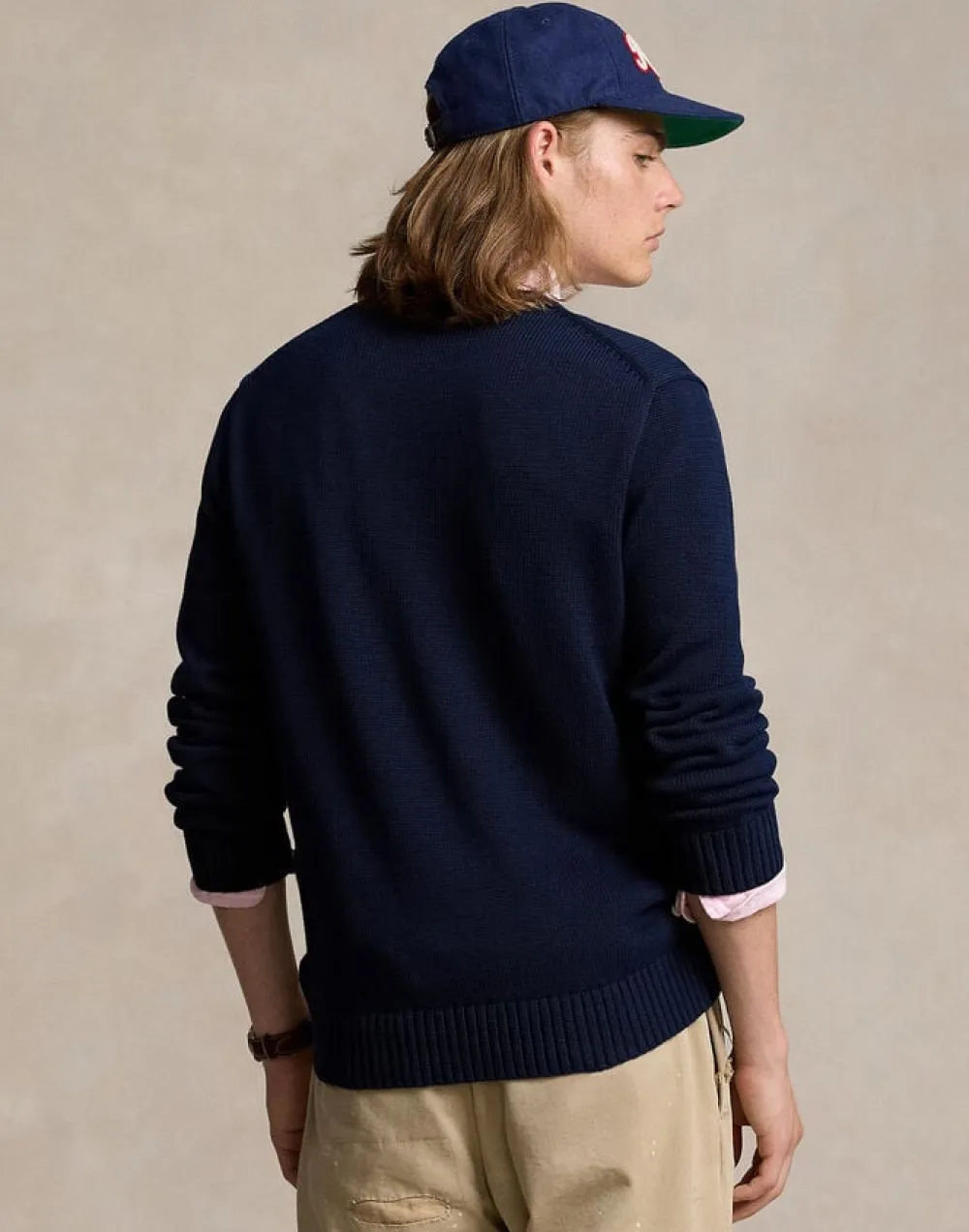 Cotton Crewneck Sweater>Polo Ralph Lauren Sale