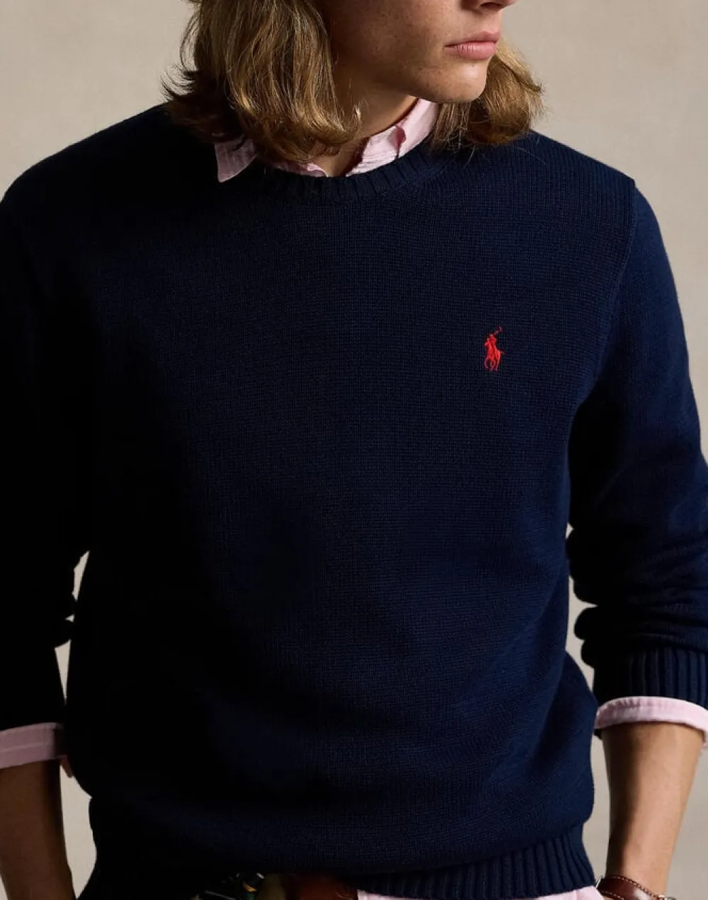 Cotton Crewneck Sweater>Polo Ralph Lauren Sale