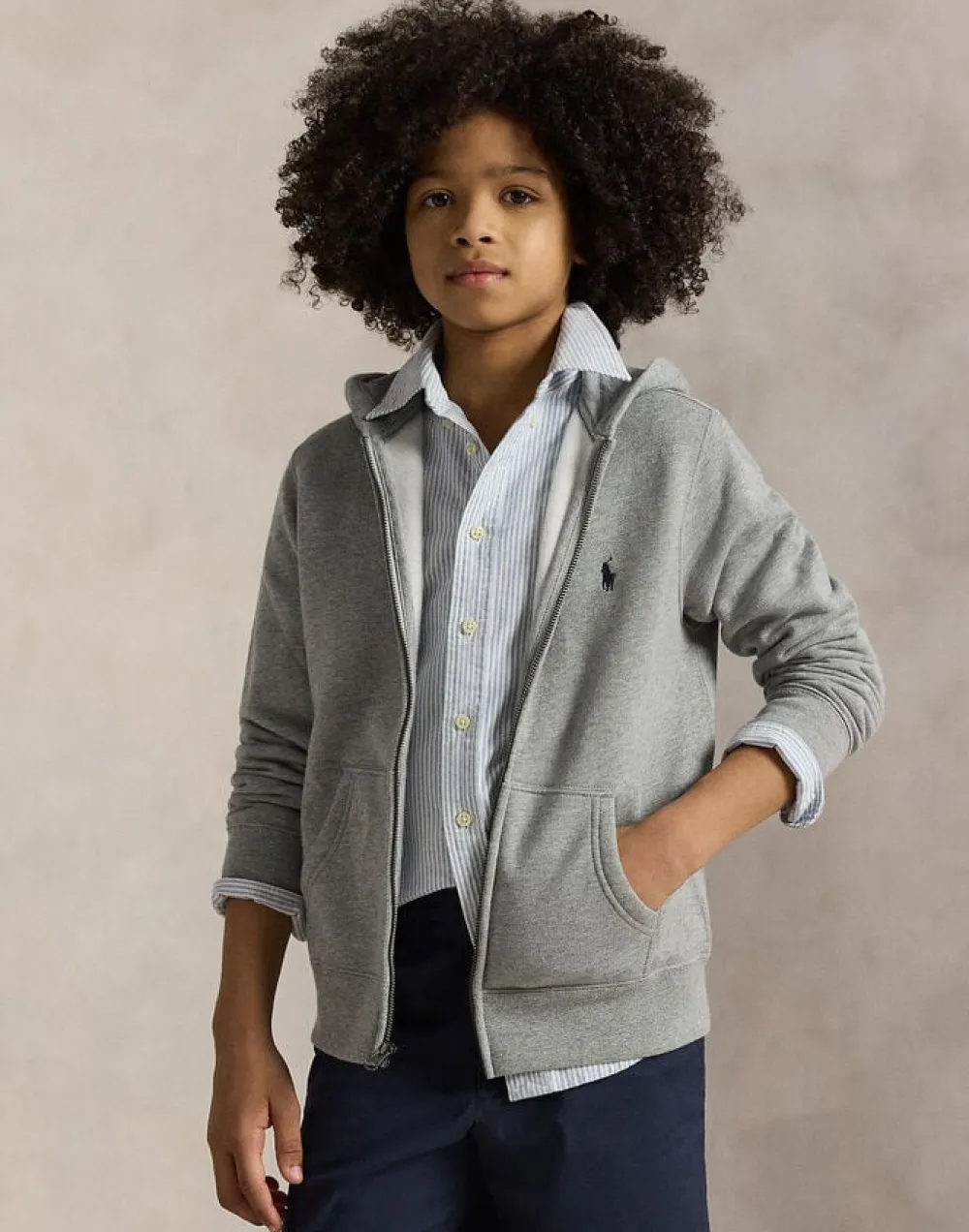 Børn Polo Ralph Lauren Cotton-Blend Fleece Hoodie Teens