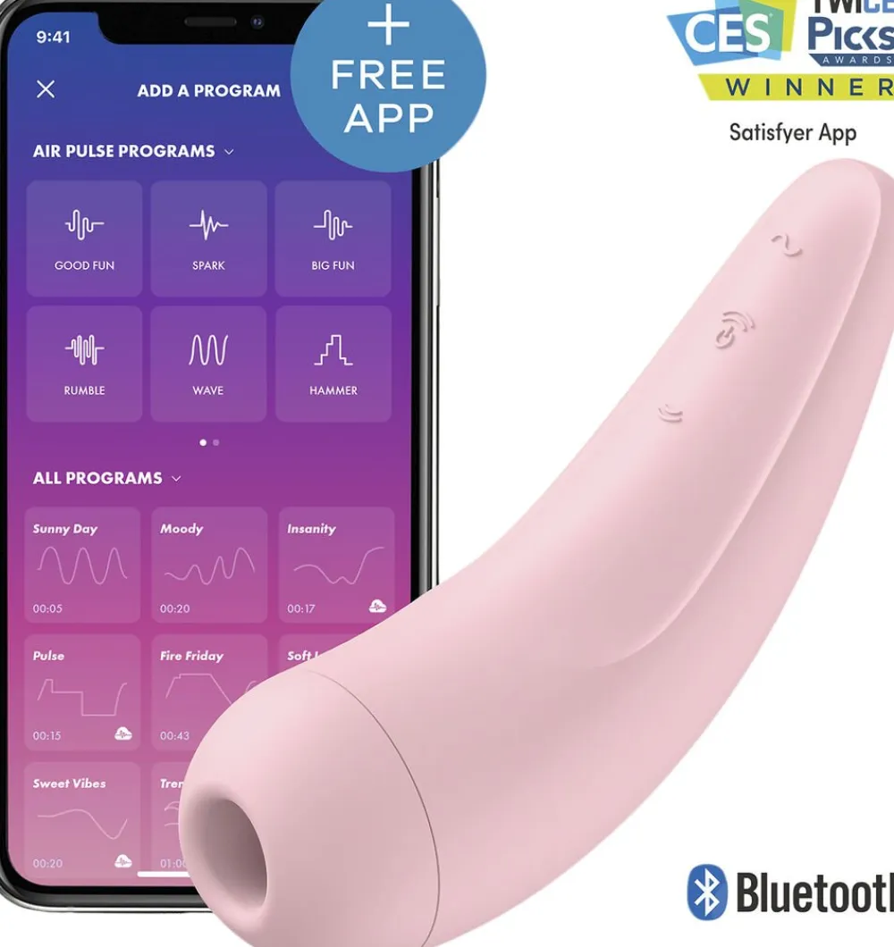 Satisfyer Curvy 2+ Lufttryksstimulator