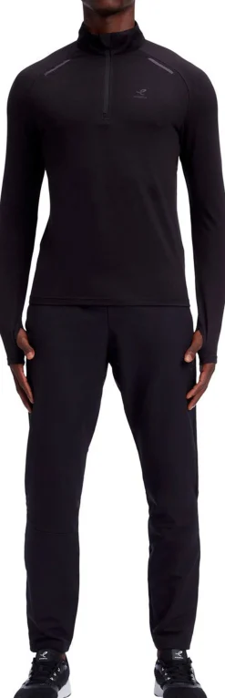 Energetics Cusco IV H/Z Midlayer Trænings Trøje Sort