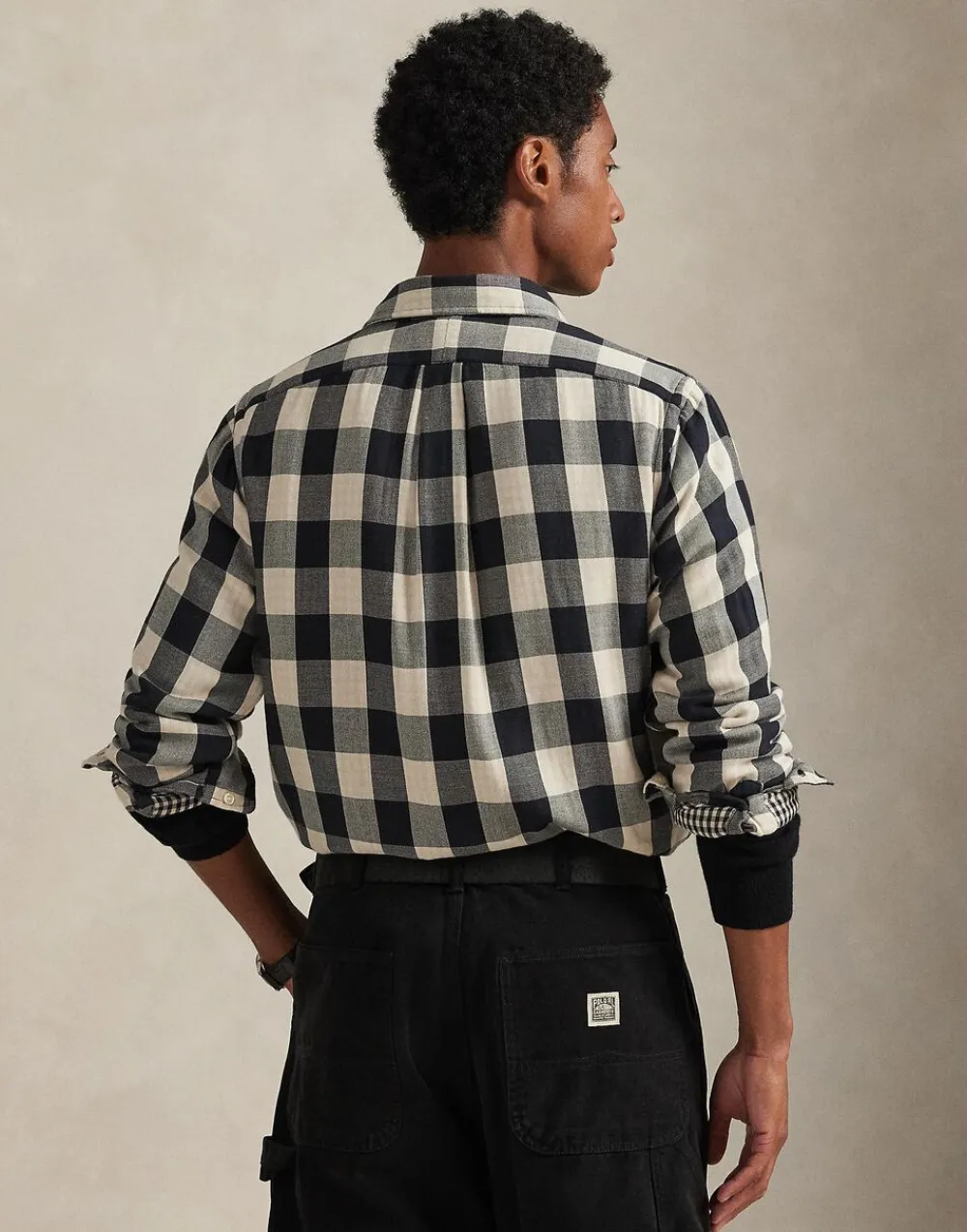Custom Fit Plaid Double-Faced Shirt>Polo Ralph Lauren Sale