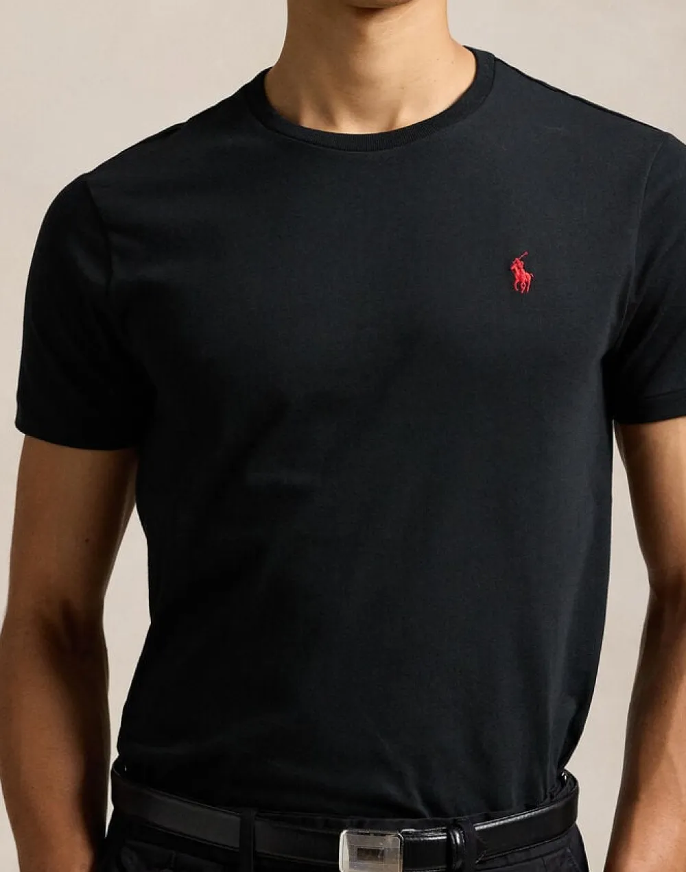 Polo Ralph Lauren Custom Slim Fit Jersey Crewneck T-Shirt