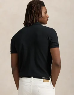 Custom Slim Fit Mesh Polo><noscript><img width=