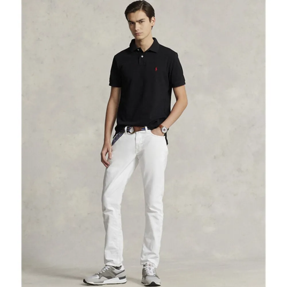 Custom Slim Fit Mesh Polo>Polo Ralph Lauren Best