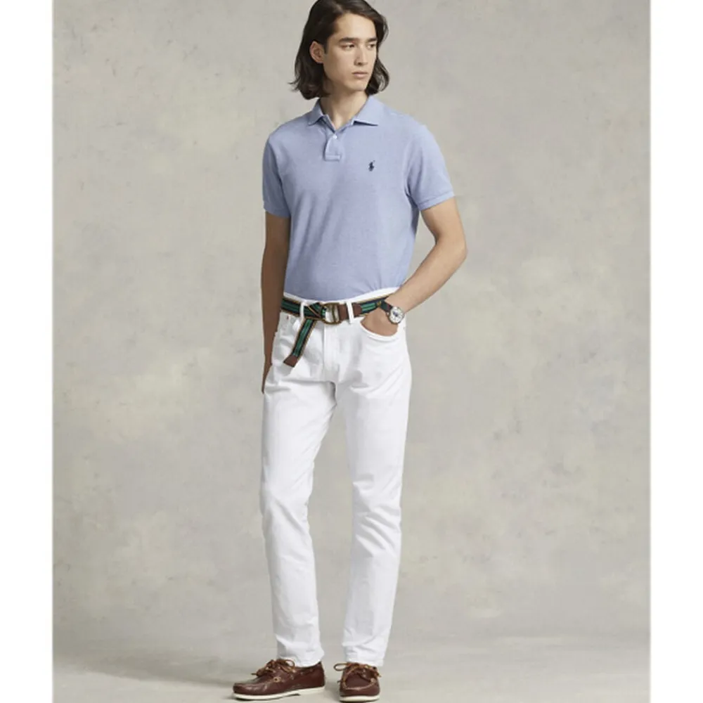 Custom Slim Fit Mesh Polo>Polo Ralph Lauren Best