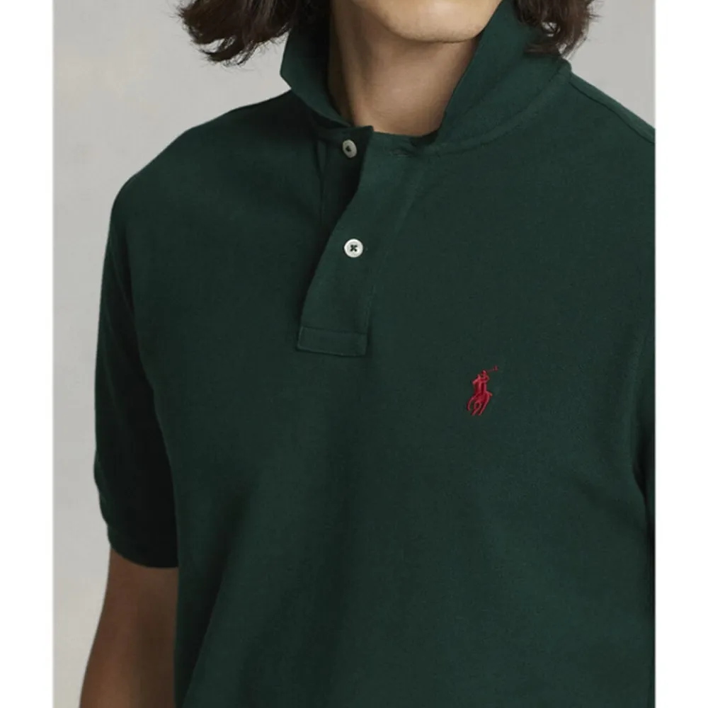 Custom Slim Fit Mesh Polo Shirt>Polo Ralph Lauren Best