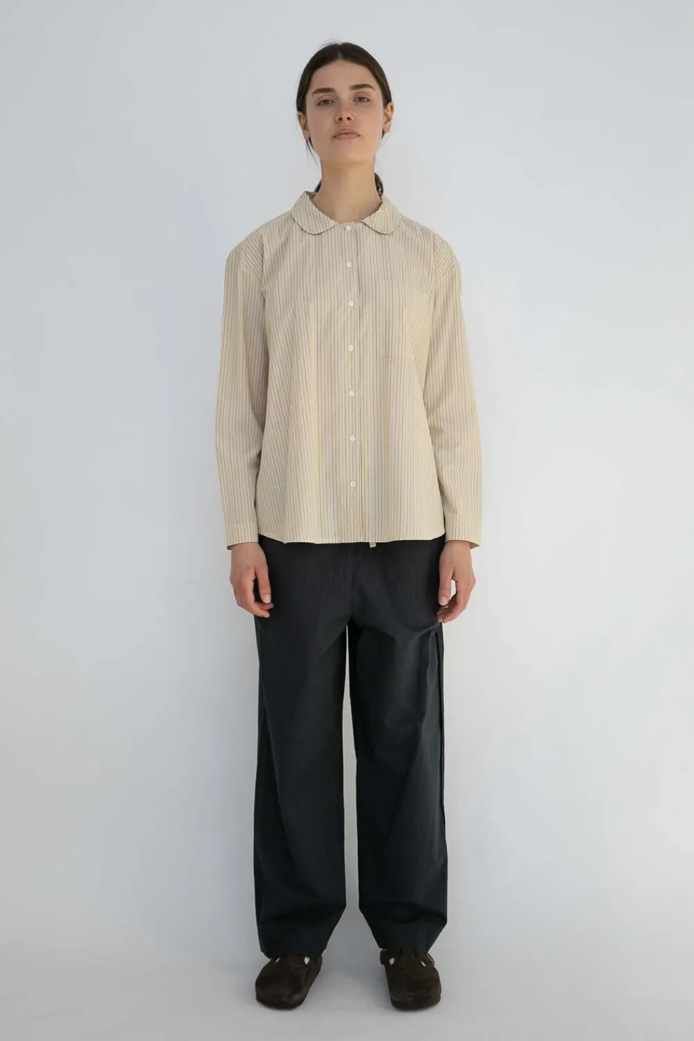 DAGMAR PANTS - POPLIN>Studio Feder Outlet