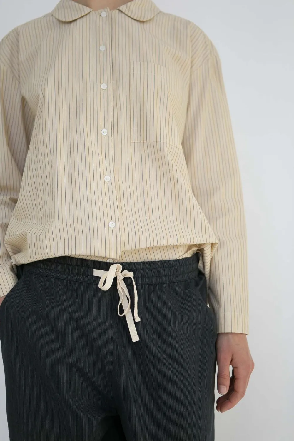 DAGMAR PANTS - POPLIN>Studio Feder Outlet