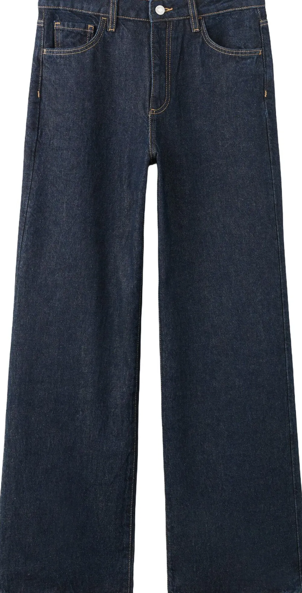 Dame MANGO Danila high-waisted wide-leg jeans