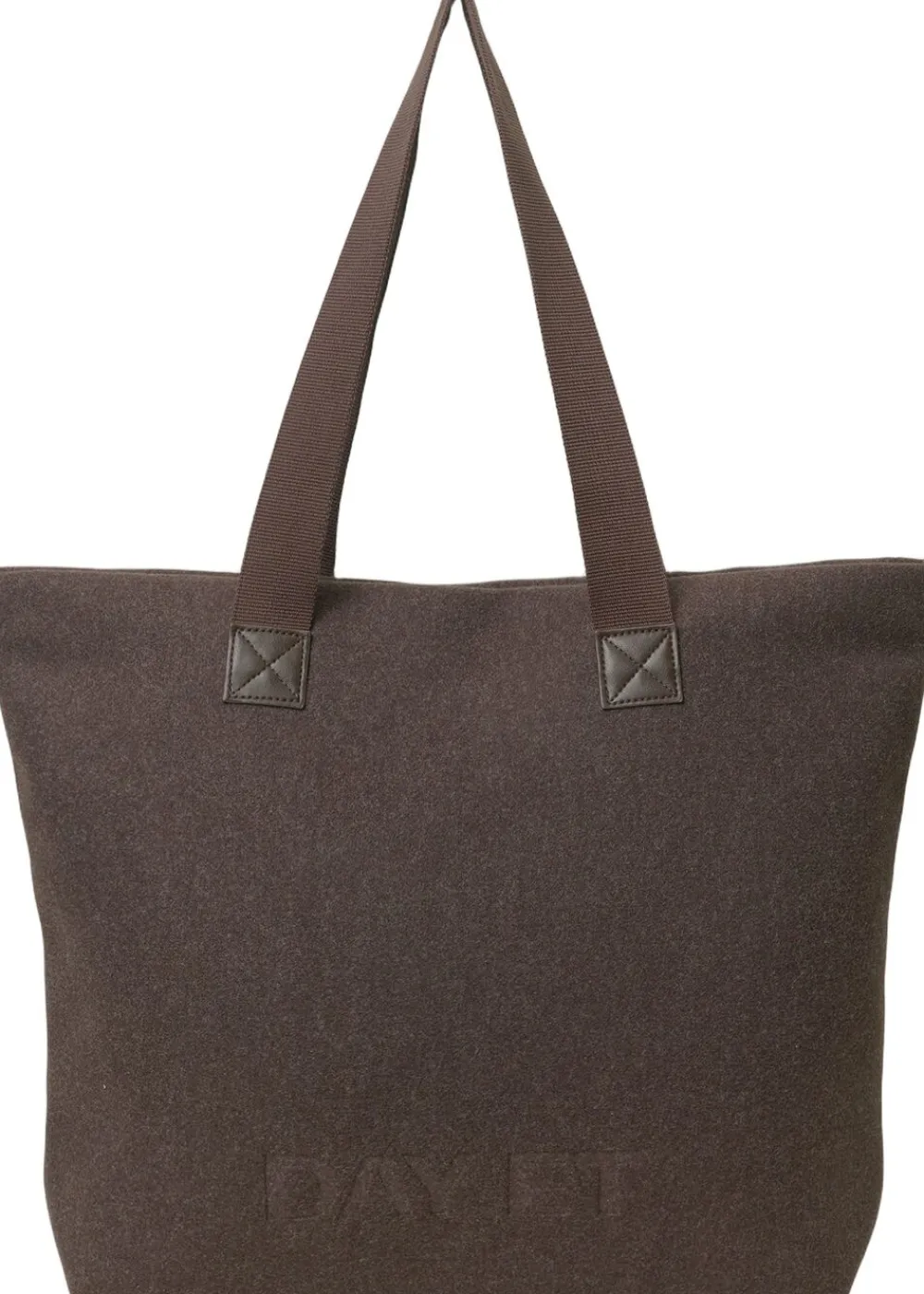 DAY ET Day Woolen Bag Chocolate melange Best