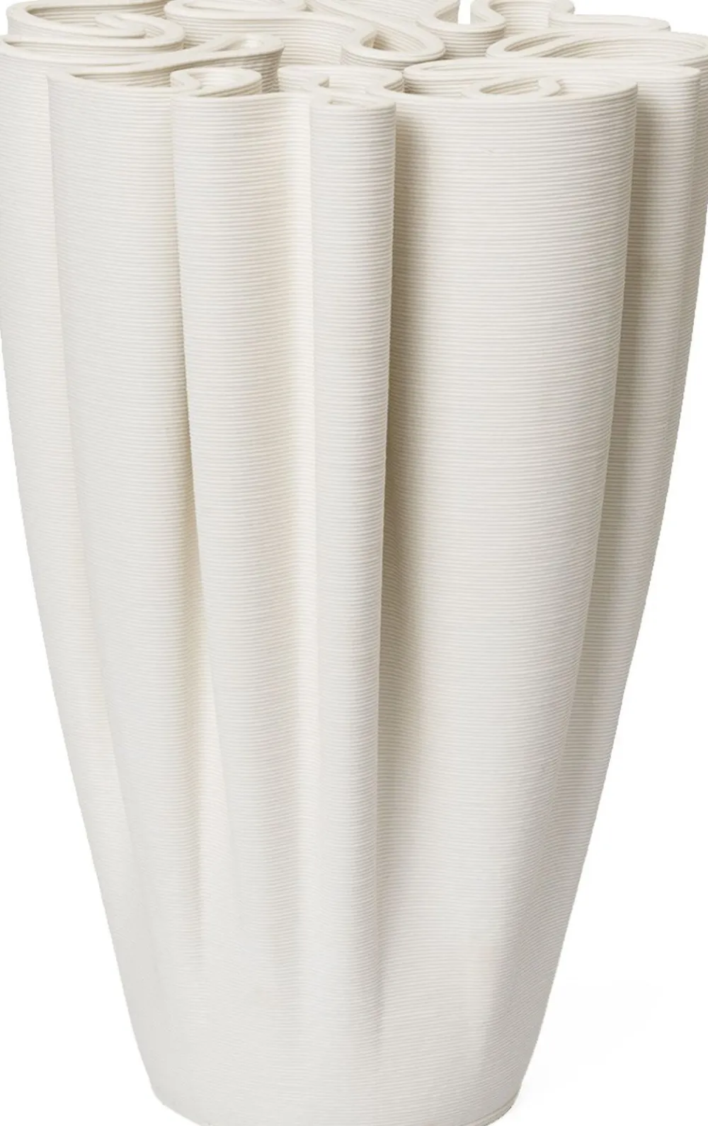 Dedali Vase - H25 - Off-white>Ferm Living Outlet