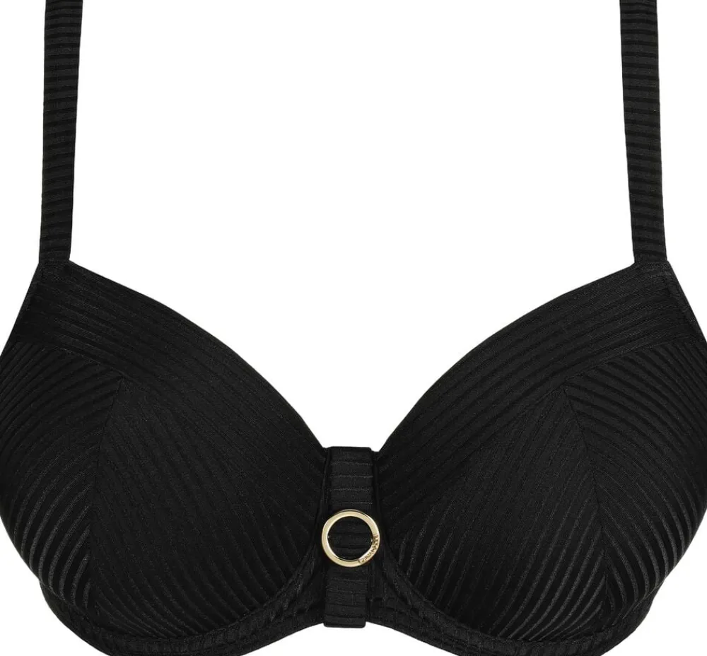 PrimaDonna Delray balcony-bikinitop med vattering Sort Online