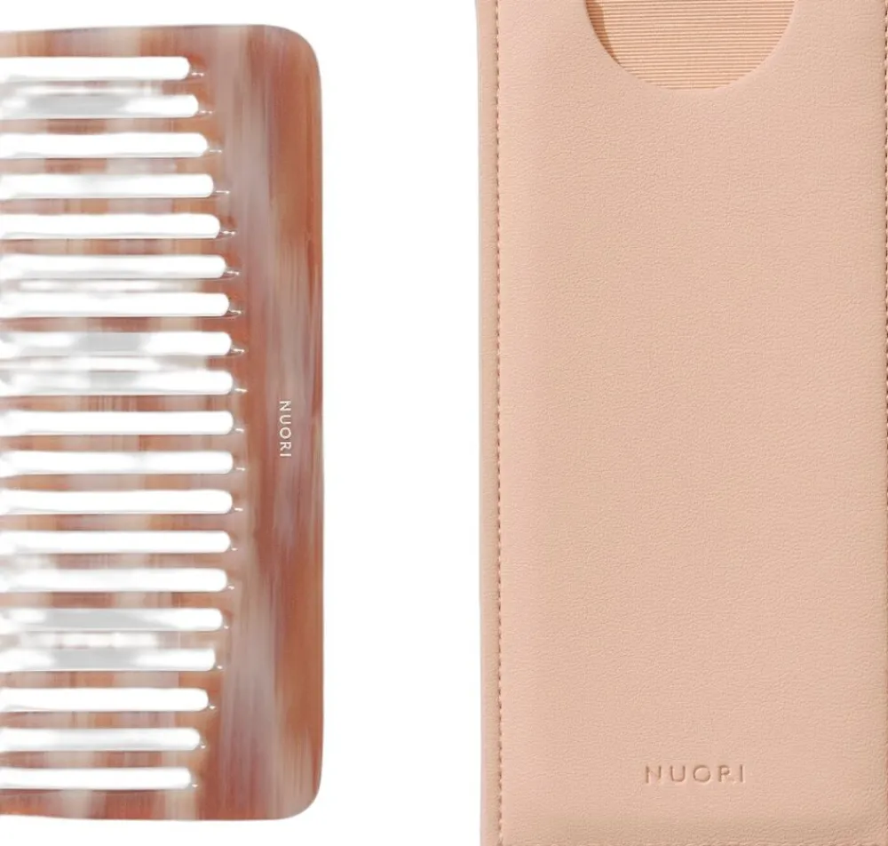 Nuori Detangling Comb - Rose Tortoise
